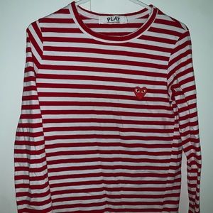 Comme des Garcons striped long sleeve